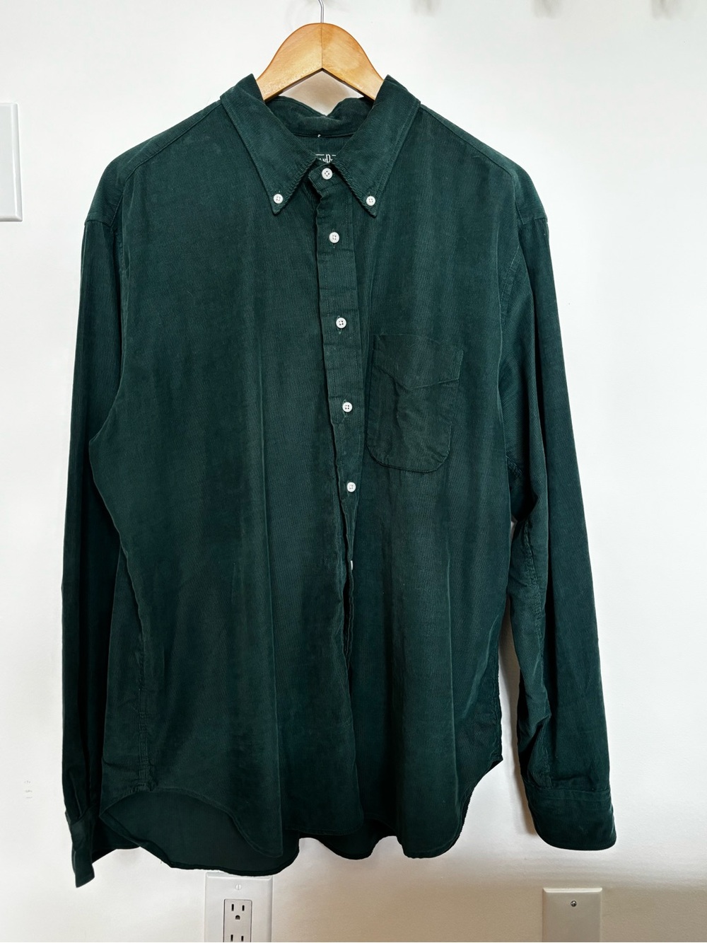 Gitman Bro Vintage Forest Moss Button Down